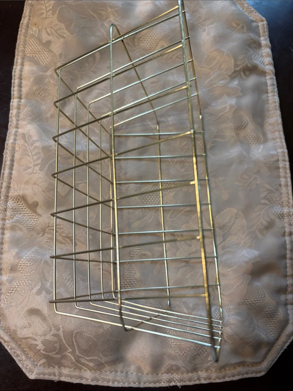 Stanley Gold Wire Grid Basket